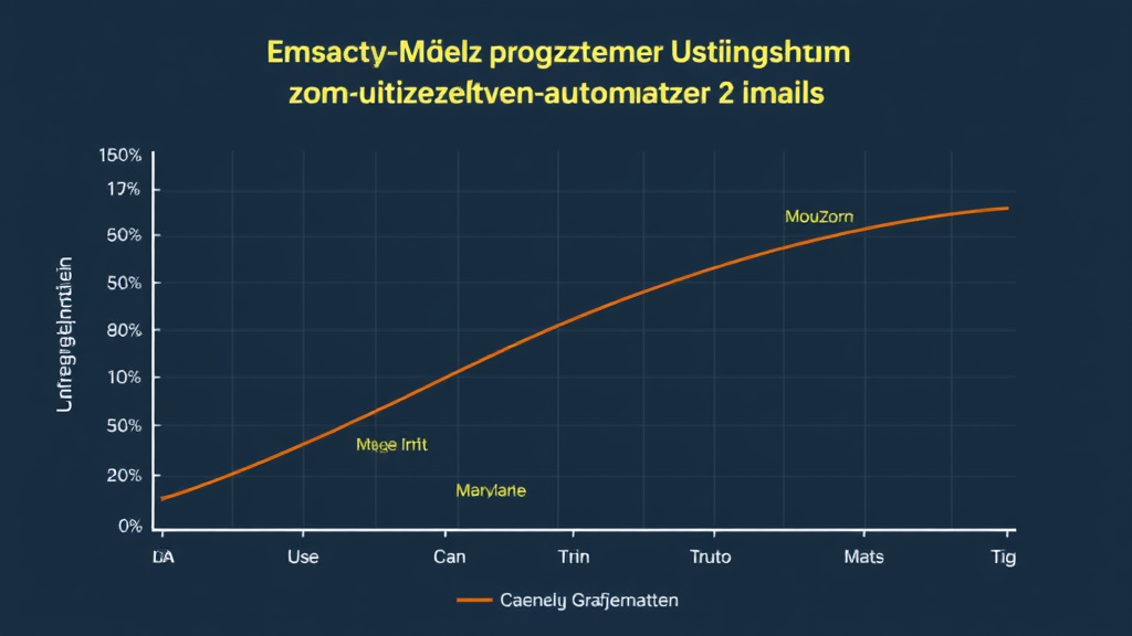 Grafik eines Diagramms, das die optimale Versandzeit automatisierter E-Mails anzeigt, basierend auf Nutzerverhalten und Gruppenmustern zur Maximierung der Öffnungsraten.